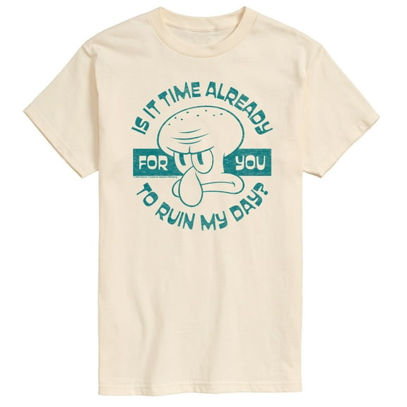 Spongebob Squarepants - Ruin My Day - Men's Short Sleeve Graphic T-Shirt