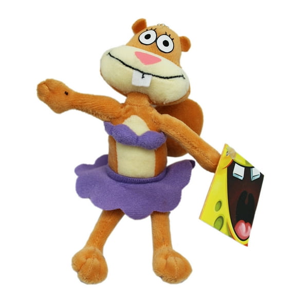 Spongebob Squarepants Sandy Cheeks Small Kids Plush Toy (6in)