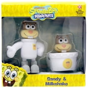 Spongebob Squarepants Sandy & Milkshake Mini Figure 2-Pack [Flocked]