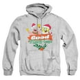 thumbnail image 1 of Spongebob Squarepants Santa And Patrick, Christmas Good Tide-Ings Unisex Adult Pull-Over Hoodie, 1 of 5