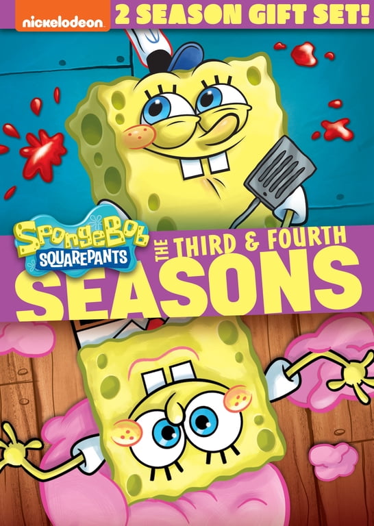PARAMOUNT Spongebob Squarepants: Seasons 3-4 (DVD), Nickelodeon, Kids & Family