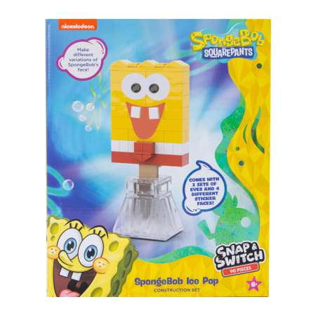 Spongebob Squarepants Snap & Switch Spongebob Ice Pop Construction Set