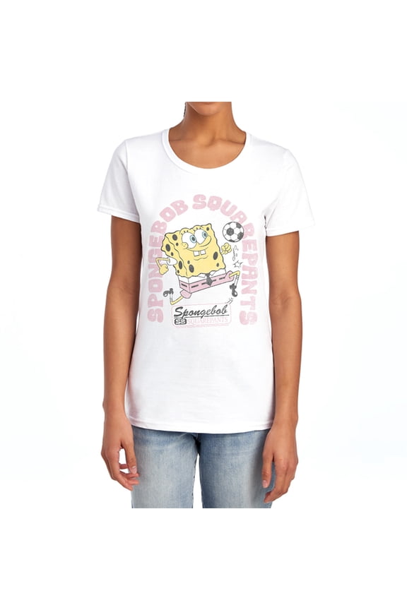Soccer Women's T Shirt, White, Medium