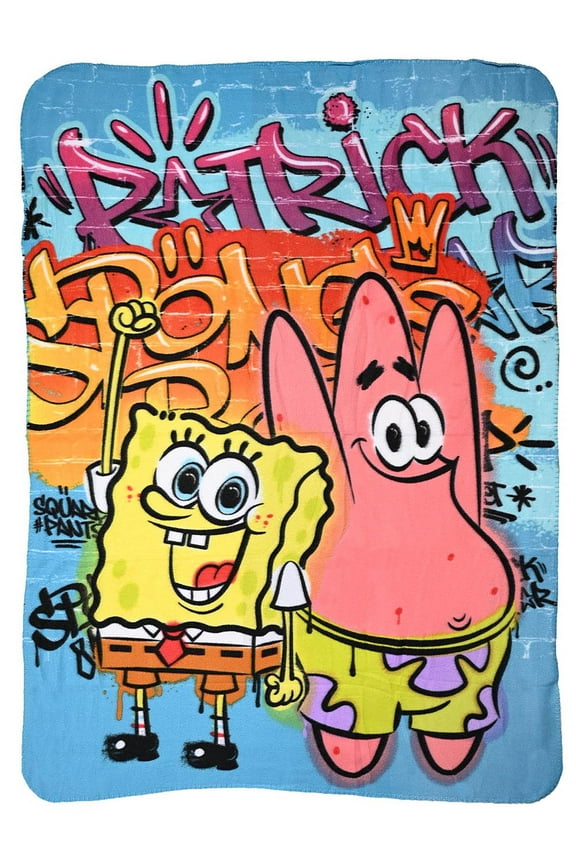 Soft Throw Blanket 45" x 60" Patrick Starfish