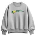 thumbnail image 1 of SpongeBob SquarePants - Spongebob Shamrocks Oversized Fleece Crew Sweatshirt, 1 of 4