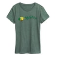 thumbnail image 1 of Spongebob Squarepants - Spongebob Shamrocks - Women's Short Sleeve Graphic T-Shirt, 1 of 5
