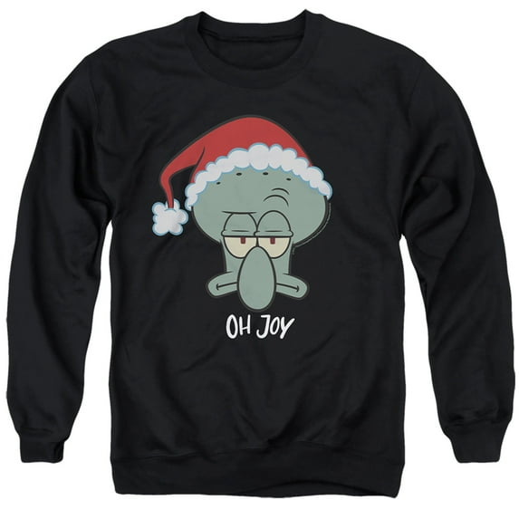 Spongebob Squarepants Squidward Christmas Joy Unisex Adult Crewneck Sweatshirt
