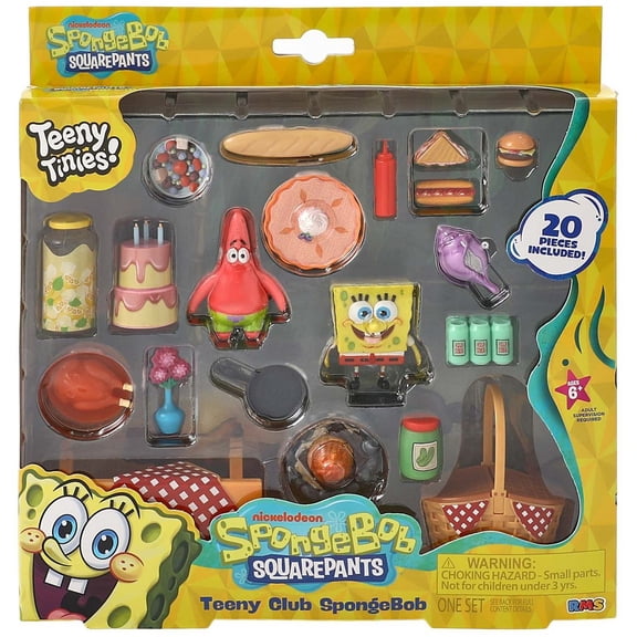 Spongebob Squarepants Teeny Tinies! Teeny Club SpongeBob Playset