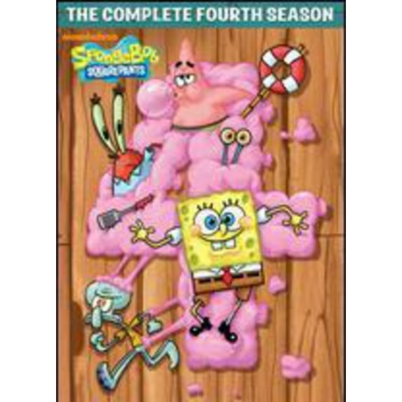 Spongebob Squarepants: The Complete Fourth Season (DVD), Nickelodeon, Kids & Family