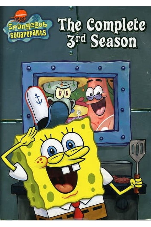 Spongebob Squarepants: The Complete Third Season (DVD), Nickelodeon, Animation