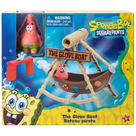 Spongebob Squarepants The Glove Boat Mini Playset