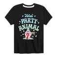 thumbnail image 1 of Spongebob Squarepants - Total Party Animal - Toddler And Youth Short Sleeve Graphic T-Shirt, 1 of 6