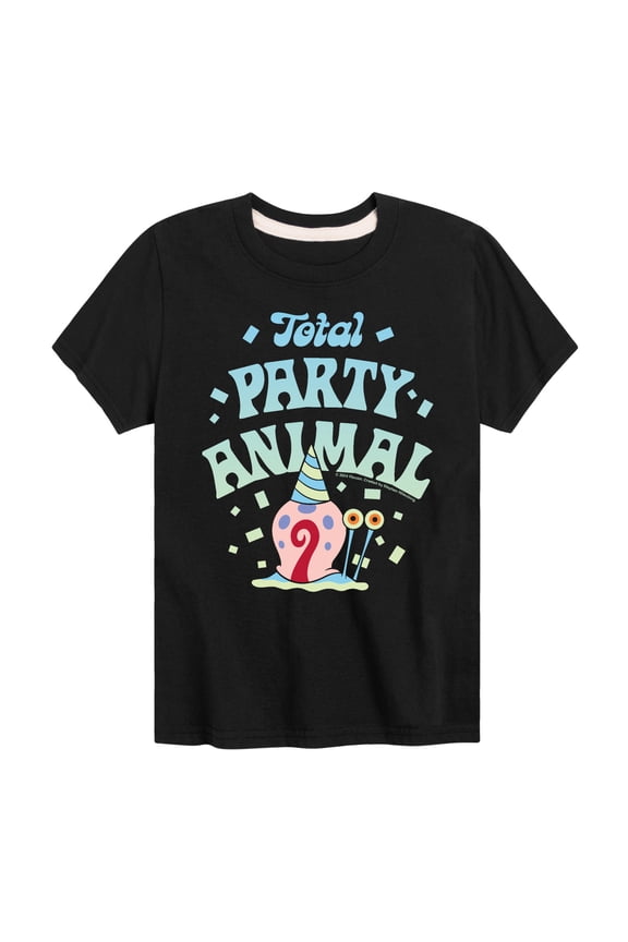 - Total Party Animal - Toddler And Youth Short Sleeve Graphic T-Shirt