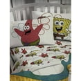 thumbnail image 1 of Spongebob Squarepants Twin Size Sheet Set 3 Pieces Kids Set "Underwater Vibes", 1 of 3