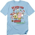 thumbnail image 1 of Spongebob Squarepants We Wish You A Krabby Christmas! Unisex Adult T Shirt, 1 of 7
