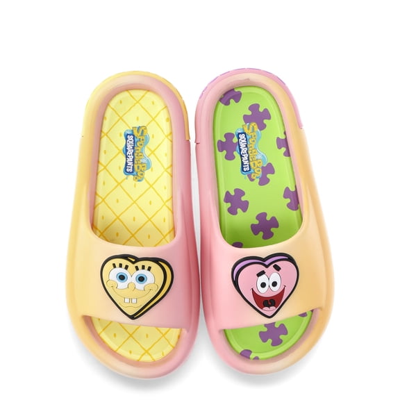 SpongeBob SquarePants Women's Comfort Slide Sandals
