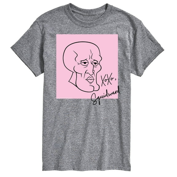 Spongebob Squarepants - Xoxo Handsome Squidward - Men's Short Sleeve T-Shirt