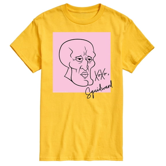 Spongebob Squarepants - Xoxo Handsome Squidward - Men's Short Sleeve T-Shirt