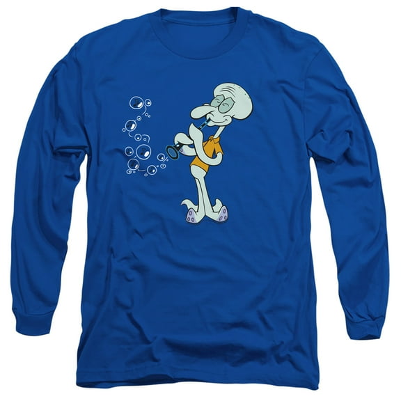 Spongebob Squidward's Clarinet Unisex Adult Long-Sleeve T Shirt