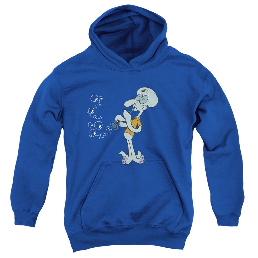SpongeBob SquarePants Brandclub Spongebob Squidward s Clarinet Unisex Youth Pull Over Hoodie