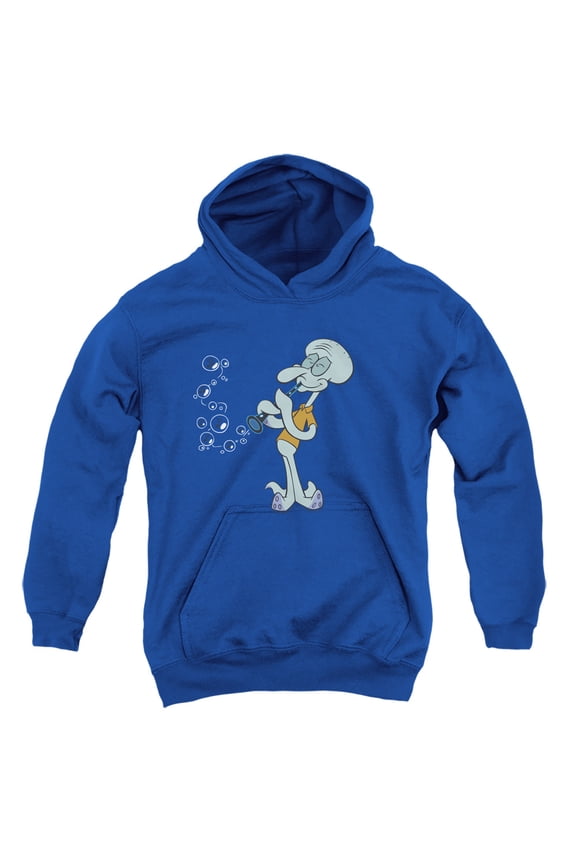 Spongebob Squidward's Clarinet Unisex Youth Pull-Over Hoodie