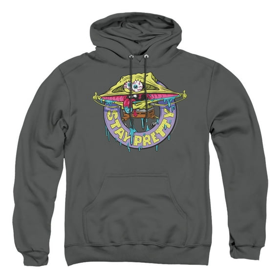 Spongebob Stay Pretty Unisex Adult Pull-Over Hoodie