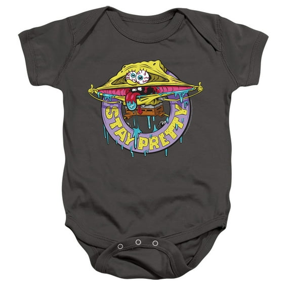 Spongebob Stay Pretty Unisex Infant Snap Suit for Baby