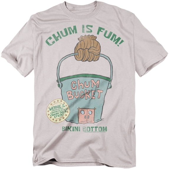 Spongebob T-Shirt Chum Bucket Unisex Graphic Tee for Men & Women