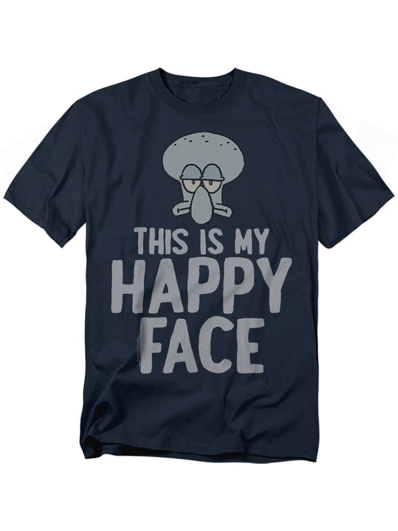 Spongebob T-Shirt Happy Face Unisex Graphic Tee for Men & Women