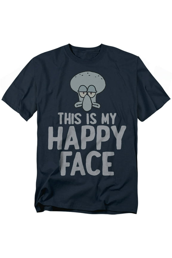 Spongebob T-Shirt Happy Face Unisex Graphic Tee for Men & Women