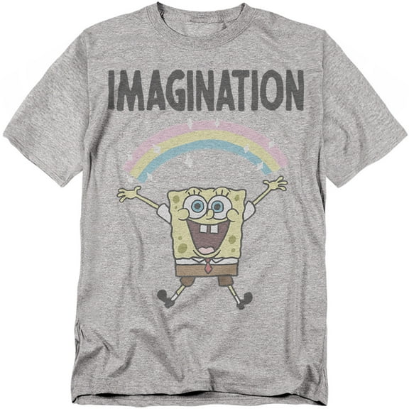 Spongebob T-Shirt Imagination Unisex Graphic Tee for Men & Women
