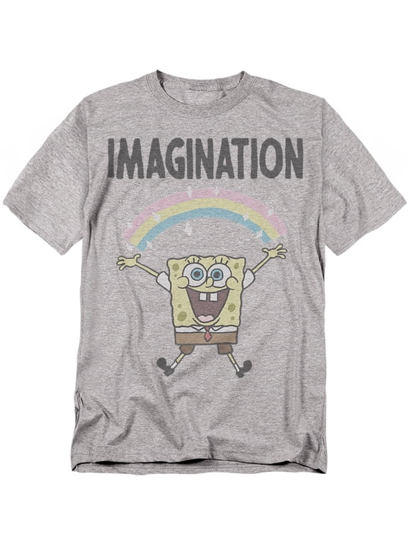 Spongebob T-Shirt Imagination Unisex Graphic Tee for Men & Women