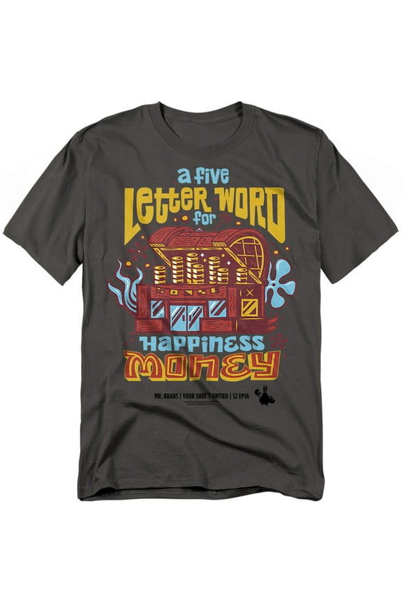 Spongebob T-Shirt Mr. Krabs Money Unisex Graphic Tee for Men & Women