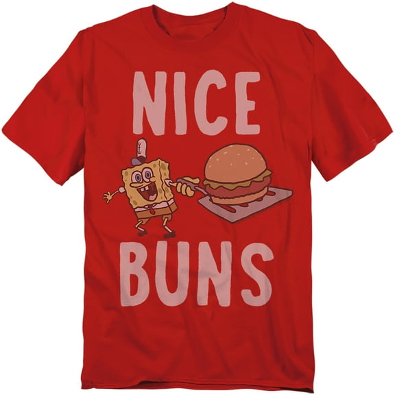 Spongebob T-Shirt Nice Buns Unisex Graphic Tee for Men & Women