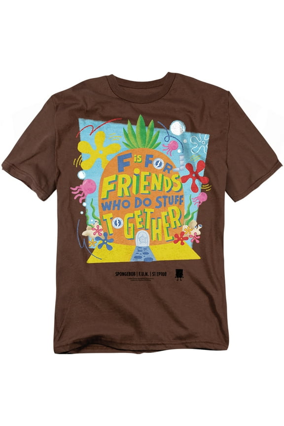 Spongebob T-Shirt Pineapple Friends Unisex Graphic Tee for Men & Women