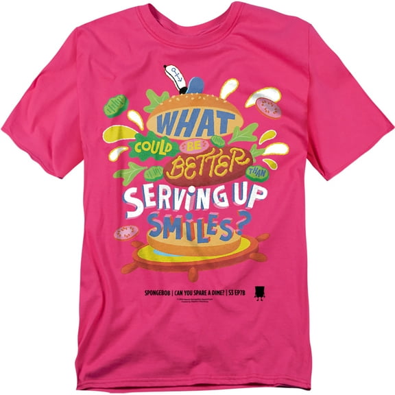 Spongebob T-Shirt Serving Up Smiles Unisex Graphic Tee for Men & Women