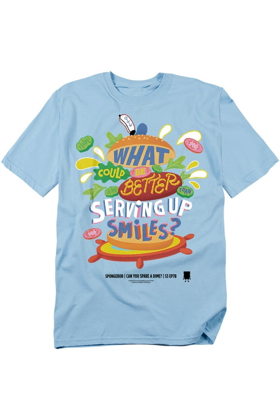 Spongebob T-Shirt Serving Up Smiles Unisex Graphic Tee for Men & Women