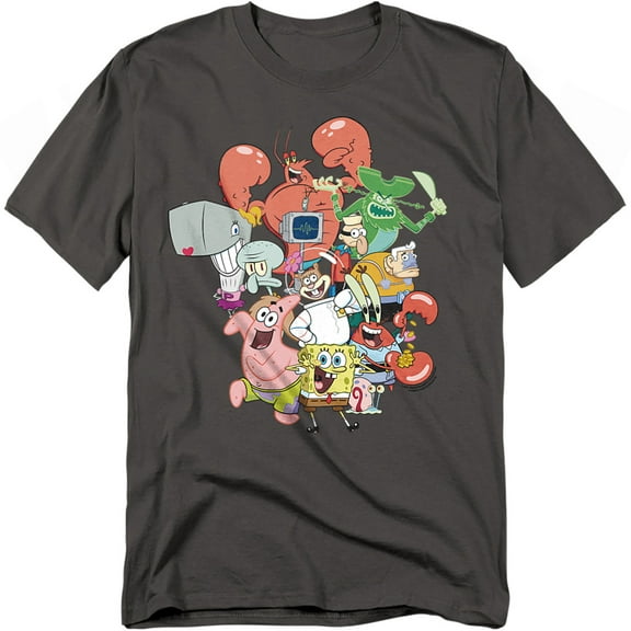 Spongebob T-Shirt The Whole Gang Unisex Graphic Tee For Men & Women