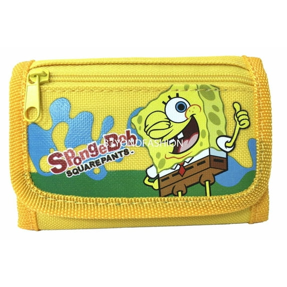 Spongebob Tri-fold Canvas Wallet