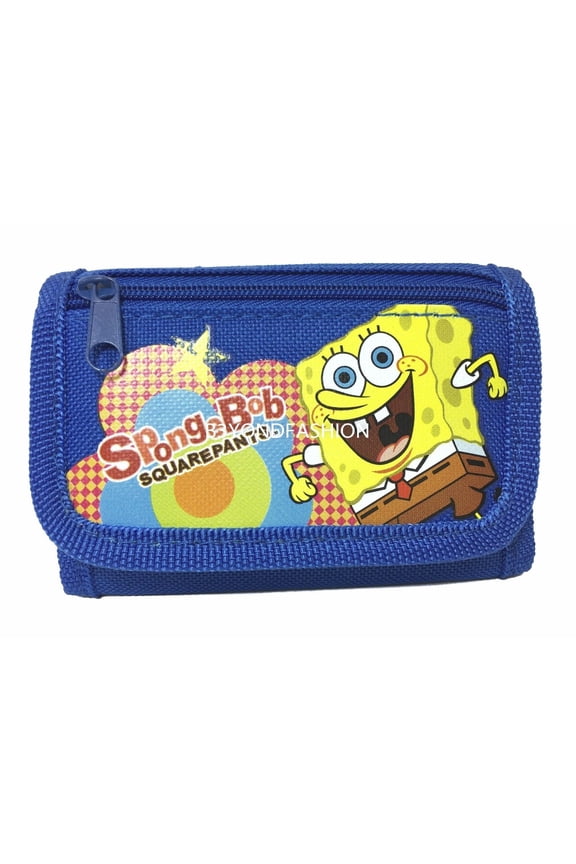 Spongebob Tri-fold Canvas Wallet
