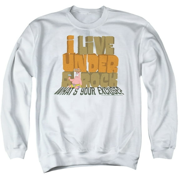 Spongebob What'S Your Excuse? Unisex Adult Crewneck Sweatshirt