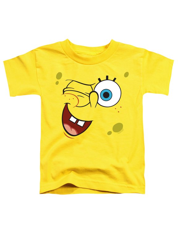 Spongebob Winking Face Unisex Toddler T Shirt