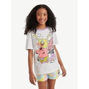 Spongebob X Justice Girls Oversized Tee, Sizes XS - XLP