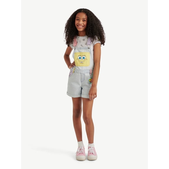 Spongebob X Justice Girls Shortall, Sizes 6-18, Plus