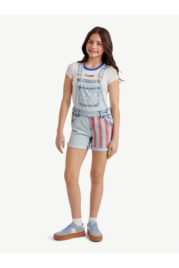 Spongebob X Justice Girls Americana Shortall, Sizes 6-18, Plus