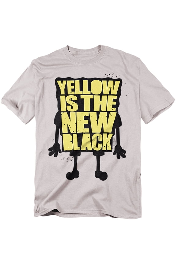 T-Shirt Yellow Is The New Black Unisex Graphic Tee For Men & Women
