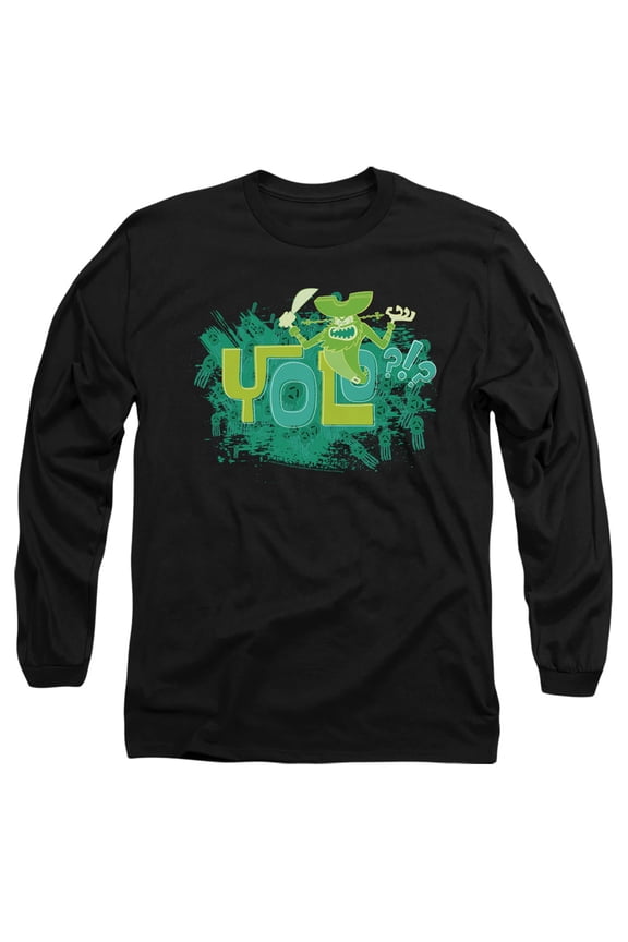 Spongebob Yolo?!? Unisex Adult Long-Sleeve T Shirt