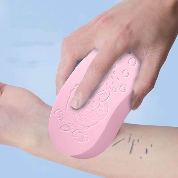Spongelle Body Wash Infused Sponge,Exfoliating Sponge,Rubbing Sponge for Children,Magic Exfoliating Bath Sponge,2025 New 3D Super Soft Exfoliating Bath Sponge,Deep Cleansing Sponge(Pink 5in)