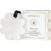 SPONGELL  Flower Shower Body Wash Infused Buffer Soap Sponge Body Scrubber, Freesia Pear, 3 oz