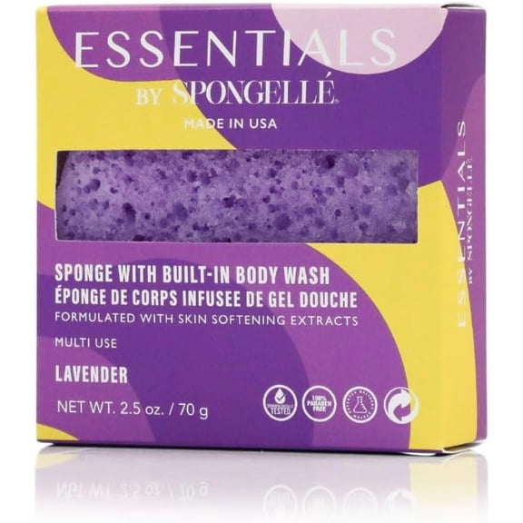 ESSENTIALS BY SPONGELLE - BODY BUFFER - LAVENDER